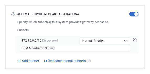 Enclave Gateway access