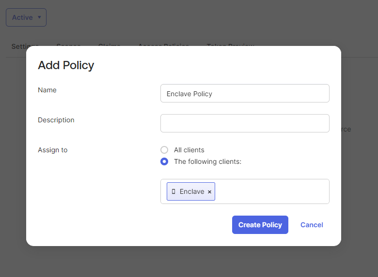 Okta Authorization Policy